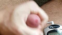 E Stim Cumshot After Intense Session