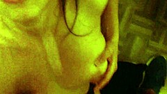 Drinking the hot cum load!