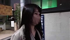 Tall Asian babe bent over for hardcore doggystyle cumshot