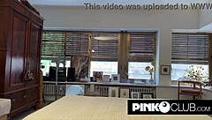 christian clay tries out new discovery rebecca costa outdoors.