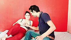 Horny Couple's Safe Period Sex On Trip