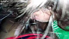 Milf Teaches Teaser With Big Black Cock