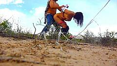 Cogiendo En El Desierto With Mexican Outdoor Fun