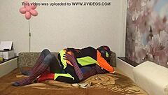 Gay Spiderman Hooks Up with Motocross Rider!