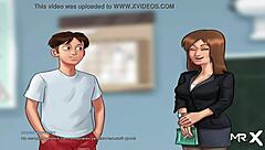 Summertime Saga Shows Off 200 Tit Episode 1 32