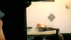 Amateur wife takes on a massive black shaft in wild action.