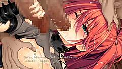 in nightmare vampire, the hentai scene with the anime characters unfolds.