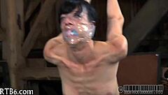 In this free bondage episode, the girl is bound tightly