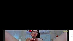 Shemale showcases big monster cock in a narrative Chartubate session