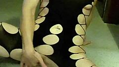 hot belgian milf says, 'i'm fingering myself in lingerie'