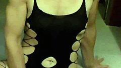 hot belgian milf says, 'i'm fingering myself in lingerie'