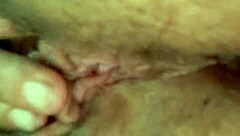 young girl explores her pussy