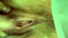 young girl explores her pussy