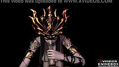 asian 3d anime dou po cang qiong medusa in chinese animation