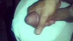 Shaved Dick Masturbates in Bathroom with Hairless Cock