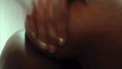 Mature latina Judy shows off her big hairy ass