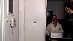 Kitty Jane Blows Pizza Guy!