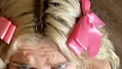 emma rosie gives hot blowjob hookup with cumshot facial?