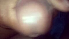 huge cumshot on belly from black guy