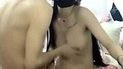 Thai Student Couple Bangs Hard on Camera for Wild Show!