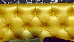 hot redhead holding a glass pepper shaker