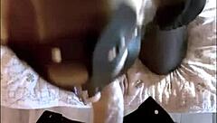 Blonde with small 18+ breasts sucked big dick