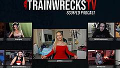 trainwrecks scuffed webcam orgy with scarlet joycgee bertycuss jenna