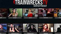 trainwrecks scuffed webcam orgy with scarlet joycgee bertycuss jenna