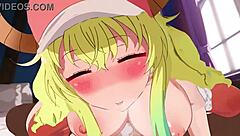 Dominant woman leads with cowgirl riding and squirting