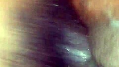 Milf squirts from wet pussy during anal