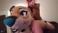 Guy Fucks Girl In Fursuit