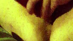 Liz fucks herself with dildo while you watch