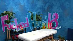 Relaxing Massage Clip with Happy Ending