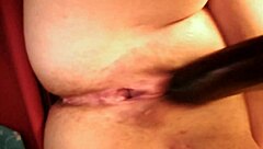 play 1 with dildo and tight pussy