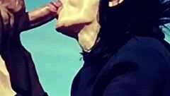 Blowjob and doggy style on the road, want to join in?