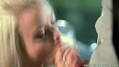 Blonde Milf Gives Cool Blowjob