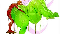 Detailed compilation of gay furry porn featuring various sexual acts and positions in ant-themed edition.