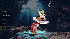 succubus seduction game teases with massive cock