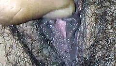 Magan Cummings pleasures herself with my fingers and tongue