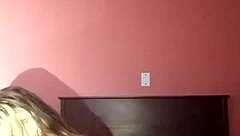 A passionate amateur with small breasts enjoys a big black cock