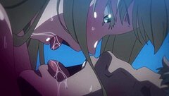 Animated porn with big breasted blonde heroine
