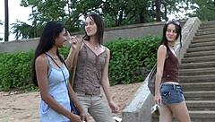 Detailed View of the Sexy Bikini Girl from Croc