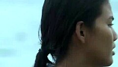 Detailed View of the Sexy Bikini Girl from Croc