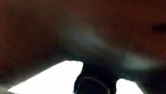 Amateur shows off big black cock