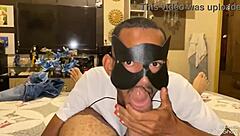 Amateur Sucks Well-Endowed In Gay Scene