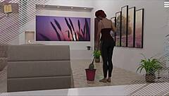 Can knockout master handle monster cock on shaved pussy?