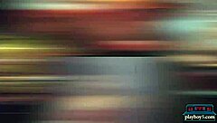 Blonde femdom dominates in comedy show