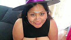 Feeling the thrill of belly and swallow on this spooky Halloween night.