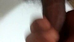 Handjob threesome action