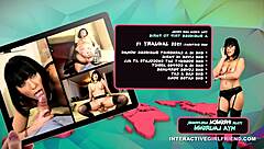 Sizzling POV compilation with interactive features and stunning tits